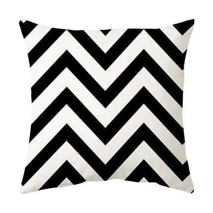 Stijlvolle Geometrische Kussenhoes - voor een Modern Interieur