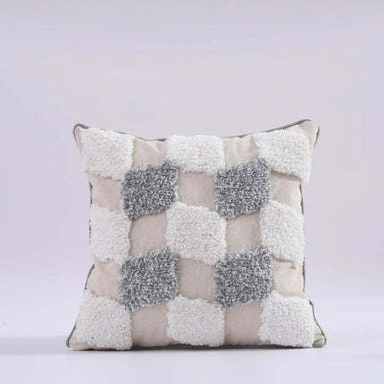 Boho Tufted Kussenhoes - Marokkaanse Flair voor Jouw Interieur