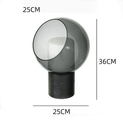 Dome Glass Lamp – Moderne Glazen Verlichting
