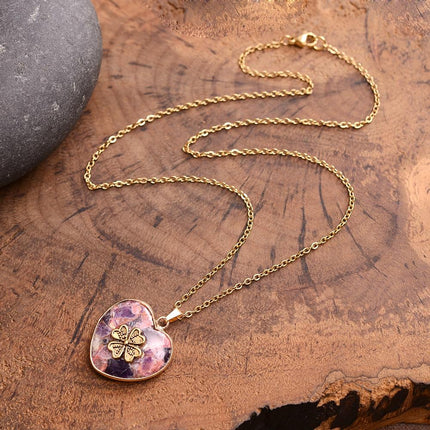 LuckyStone Necklace – Stijlvolle Klavertje Vier Sieraad