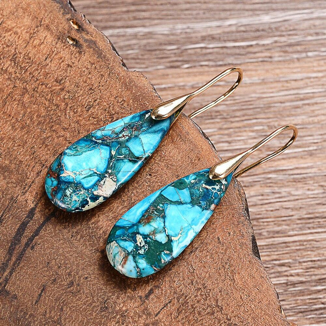 OceanGlow Earrings – Beschermende Energie van de Zee