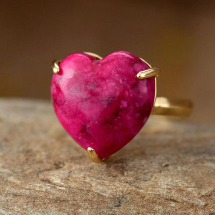 HealingGem Ring - Elegante Edelsteen Sieraden