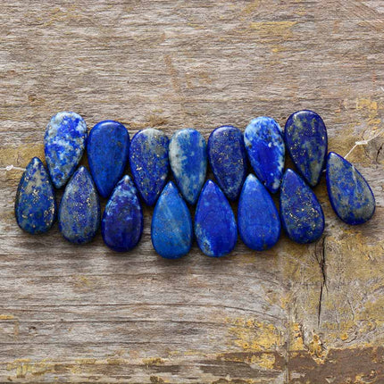 Selene Earrings - Diepblauw Lapis Dromers Sieraden