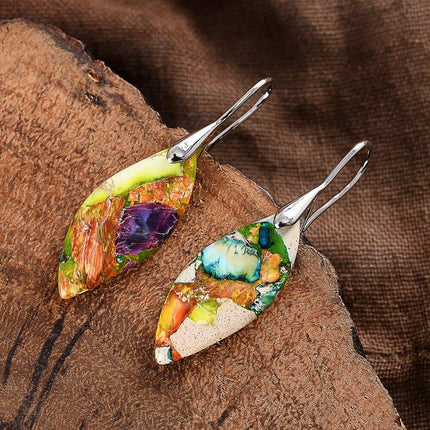Amaris Earrings - Elegante Druppelvormige Oorbellen