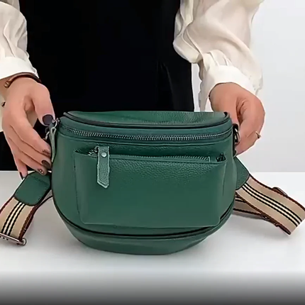 ClassicElegance Crossbody Bag - Tijdloos Design en Comfort