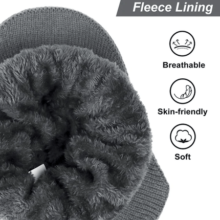 SmartKnit Beanie – Geïsoleerde Oorwarmers