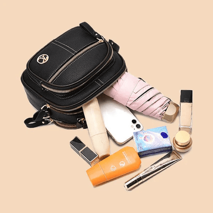 TimelessCharm - Elegante Leren Crossbodytas voor Elke Dag