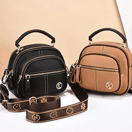TimelessCharm - Elegante Leren Crossbodytas voor Elke Dag