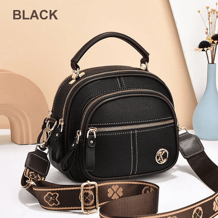 TimelessCharm - Elegante Leren Crossbodytas voor Elke Dag
