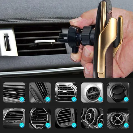 QuickCharge Holder - Zelfsluitende Oplaadhouder voor Snel Laden