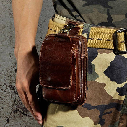EliteGuard – Luxe Leren Heuptas voor Heren