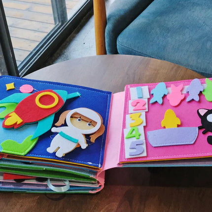 AdventureTales - Creatief Montessori Viltboek