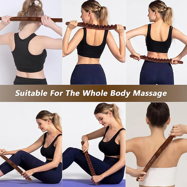 TheraWood - Luxe Gua Sha Massagestok