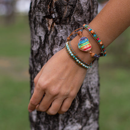 Vitala ChakraWrap - Spirituele Energie Wikkelarmband