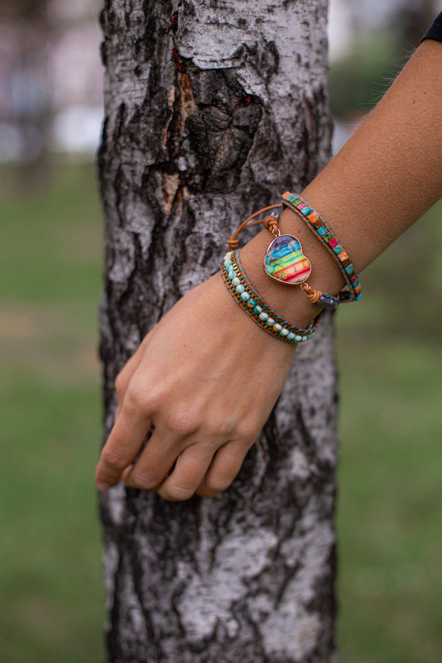 Vitala ChakraWrap - Spirituele Energie Wikkelarmband