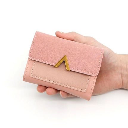 VelvetCoin - Compacte Lederen Portemonnee voor Dames