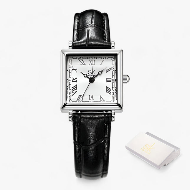 Vivienne Time – Stijlvol Vierkant Dameshorloge