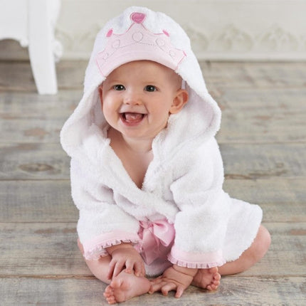 AnimalHug - Schattige Zachte Babybadjas met Dierenontwerp