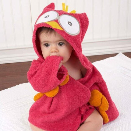 AnimalHug - Schattige Zachte Babybadjas met Dierenontwerp