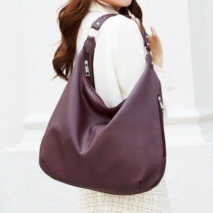 LeatherEase Bag – Luxe Leren Schoudertas voor Elke Dag