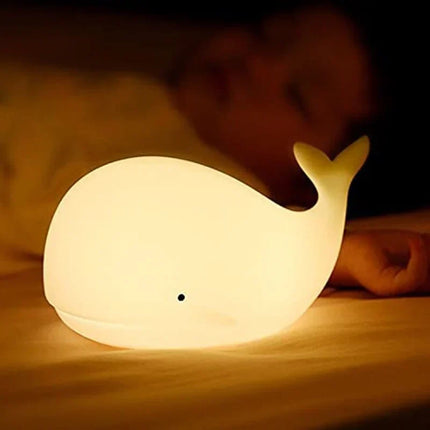 GlowWhale - Betoverend Walvis Nachtlampje met Kleureffecten
