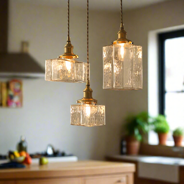 Lumière Light – Elegante Hanglamp met Gouden Kabel