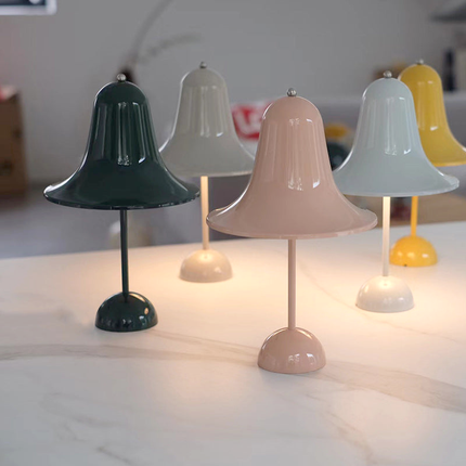 Classic Cap Draadloze Tafellamp - Tijdloos Ontwerp en Langdurige Batterij