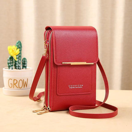 Sonia Wallet – Elegant Leren Telefoonhoes