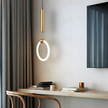 Nordic Elegance Plafondlamp - Scandinavisch LED Hanglamp