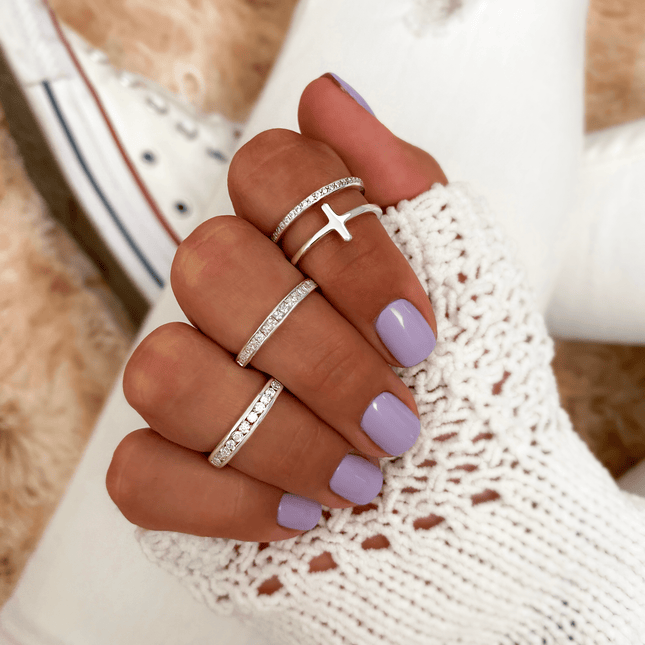 Elegante Amelia Zirkonia Ring - Een Tijdloze Aanwinst
