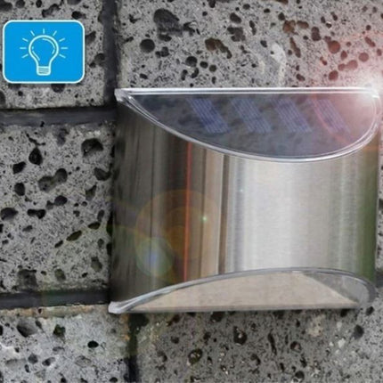 Draadloze LED Solar Wandlampen Deluxe - Creëer de perfecte sfeer in jouw tuin!