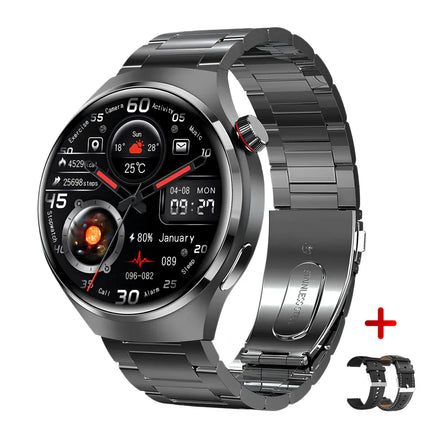 EliteXplorer Watch - Luxe Smartwatch met Geavanceerde Functies