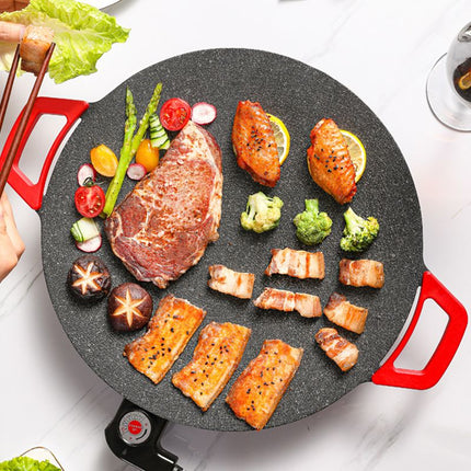 GrillCook - Rookvrije Bakplaat voor Gezond Koken