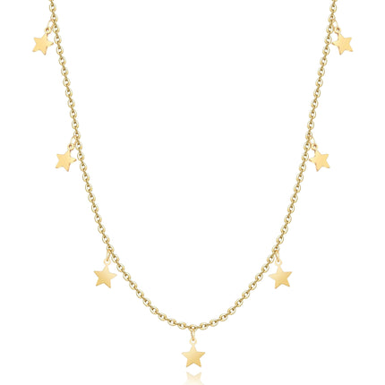 Chic Elara Sterrenketting - Stralende Elegantie voor Elke Gelegenheid