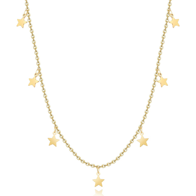 Chic Elara Sterrenketting - Stralende Elegantie voor Elke Gelegenheid