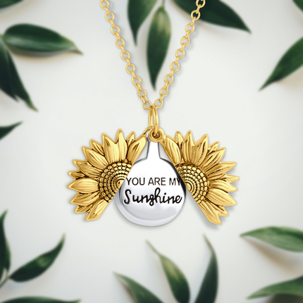 Solara – Elegante Zonnebloem Damesketting