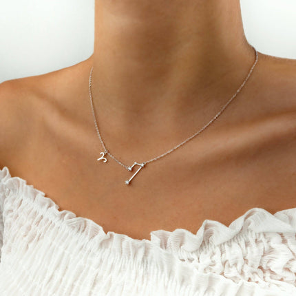 Celestial Zodiac Astrology Necklace - Celestia