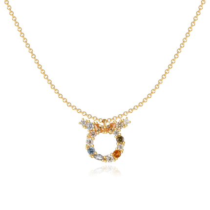 Elegant Celestial Star Sign Necklace - Celestia