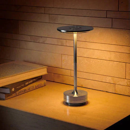 GlowBeam - Stijlvolle Draadloze Oplaadbare Tafellamp