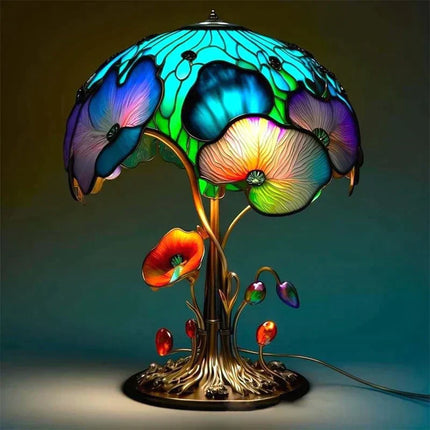 LampFantaisie – Handgemaakte Kunstlamp voor Sfeervolle Verlichting
