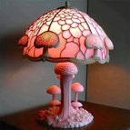 Roze paddenstoel