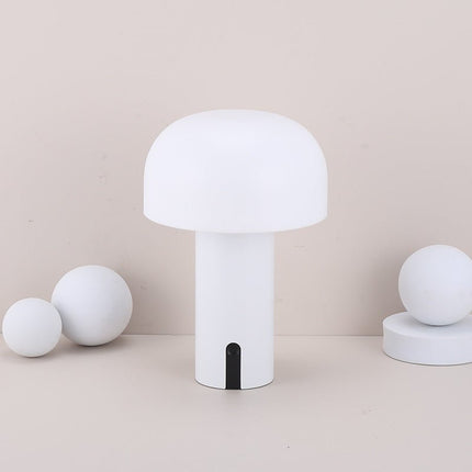 MushroomGlow - Elegante Draadloze Tafellamp met Touchbediening