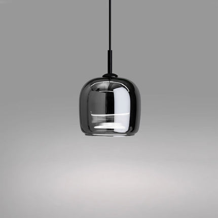 MidnightShine Lamp - Moderne Zwart Glazen Design Hanglamp