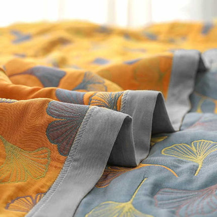 Luxueus Dekbed met Elegant Bladmotief – Premium Katoen