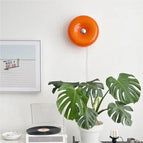 Oranje / Wandlamp