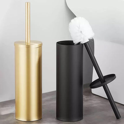 Luxe Gouden Toiletborstel Houder - voor Elegante Badkamers