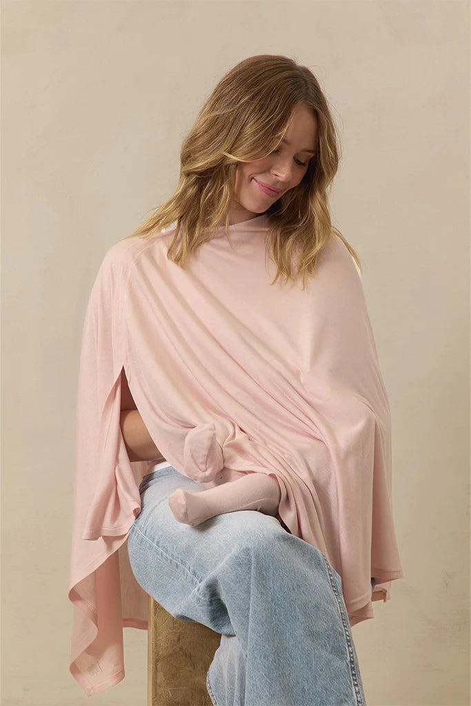 Bleu Toile Nursing Cover