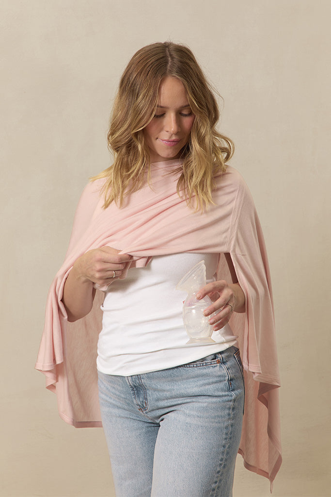 Bleu Toile Nursing Cover