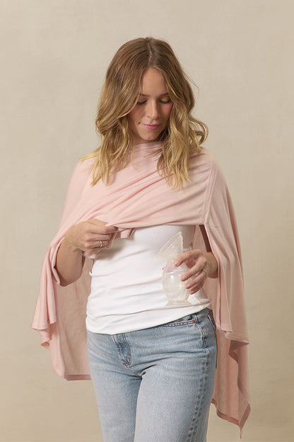 Bleu Toile Nursing Cover