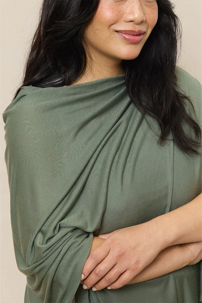 Bleu Toile Nursing Cover